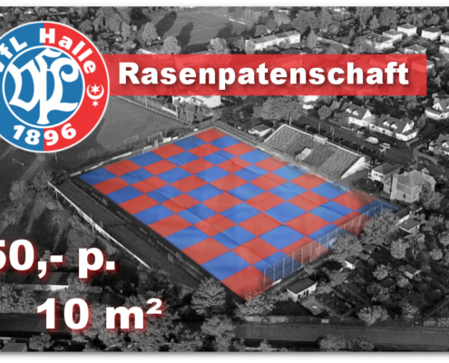 Rasenpatenschaft für das Stadion am Zoo