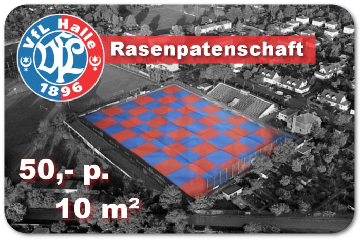 Rasenpatenschaft für das Stadion am Zoo
