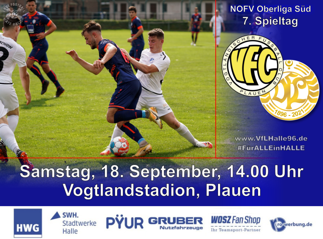 Spielankündigung Plauen - VfL Halle 96